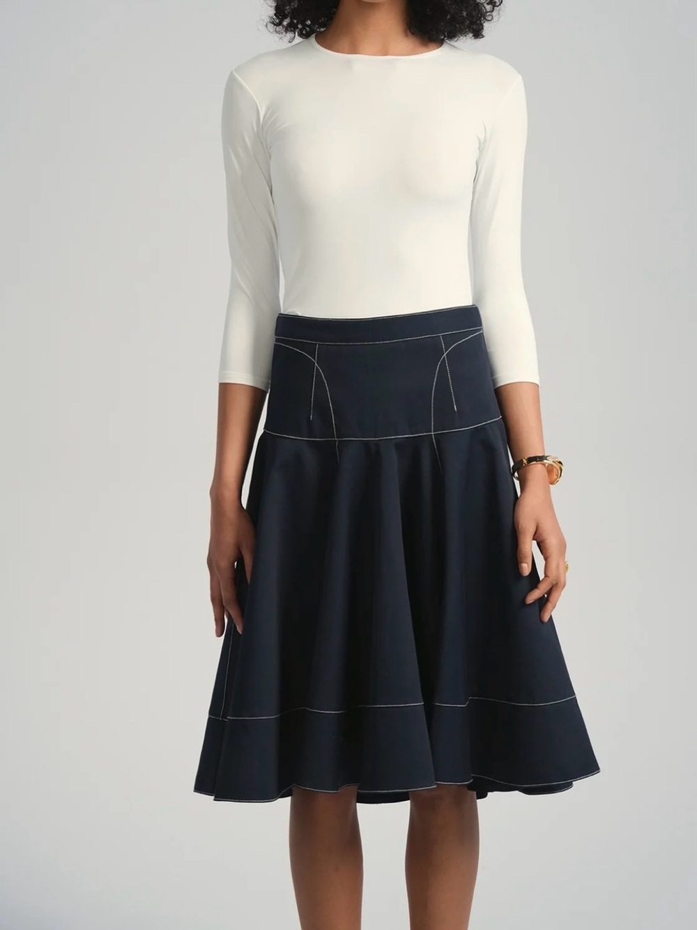 NWT Aleeza Paris Brixie black skirt - XS